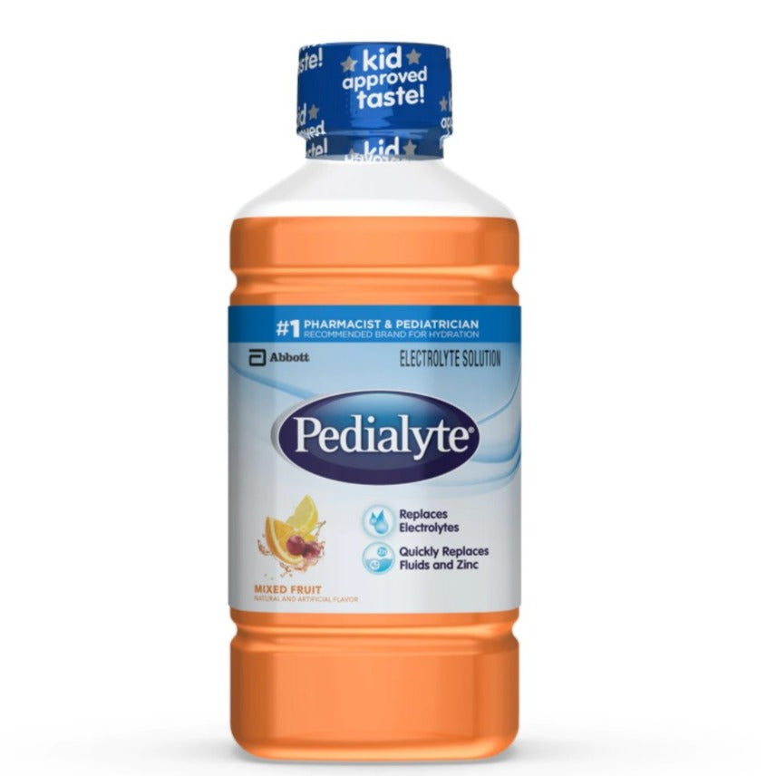 Pedialyte Electrolyte Solution Ready-to-Drink, 1 Liter - mixed Fruit