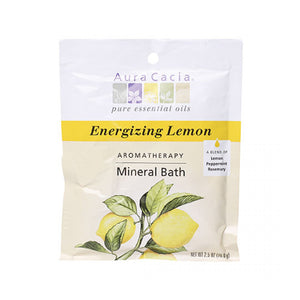 Aura Cacia Mineral Bath - Energizing Lemon