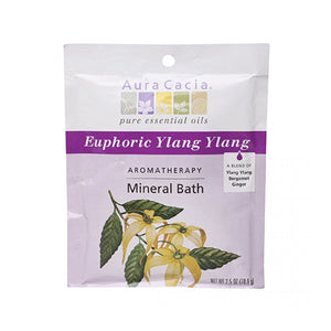 Aura Cacia Mineral Bath - Euphoric Ylang Ylang