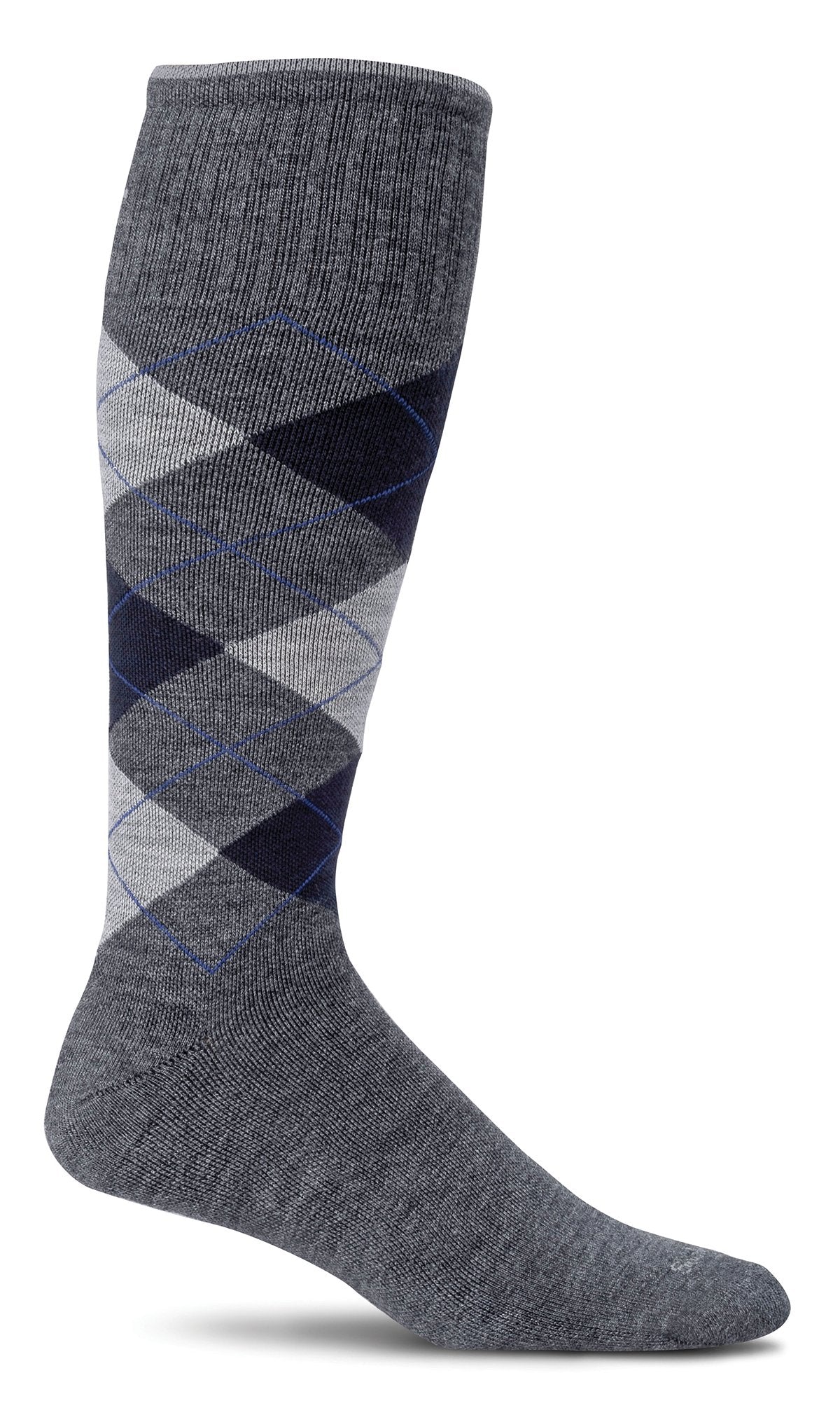 Sockwell Men's Argyle Graduated Compression Socks – Solace