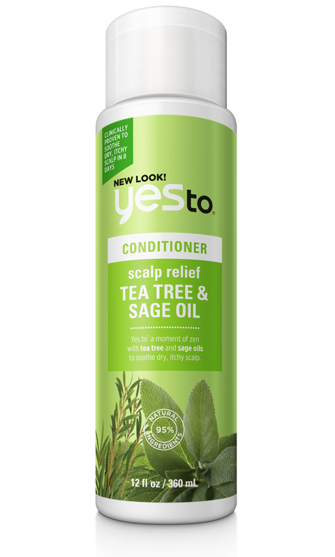 Yes To Tea Tree & Sage Oil Scalp Relief Conditioner - 12 Ounce