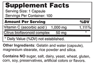 Vitamin C 1000 mg w/ Bioflavonoid Complex