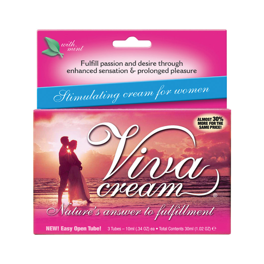 Viva Cream, Stimulating Cream for Women