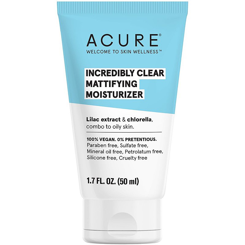 ACURE Incredibly Clear Mattifying Moisturizer - 1.7 Ounces