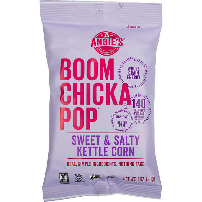 Angie's Boom Chicka Pop, Sweet & Salty Kettle Corn - 1 Ounce