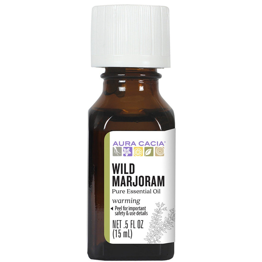 Aura Cacia Wild Marjoram Essential Oil - 0.5 Ounce