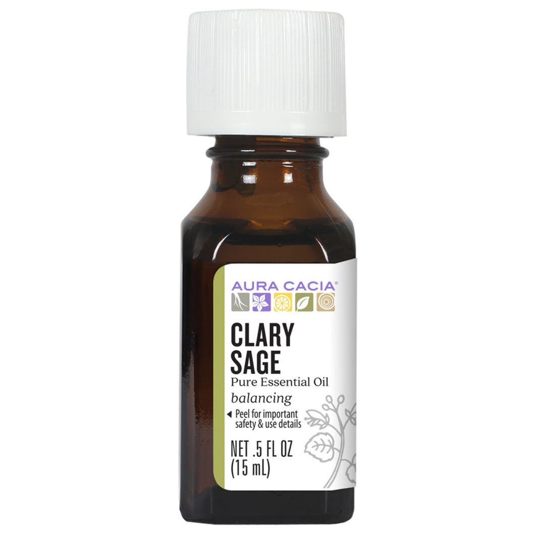 Aura Cacia Clary Sage Essential Oil - 0.5 Ounce