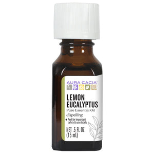 Aura Cacia Lemon Eucalyptus Essential Oil - 0.5 Ounce