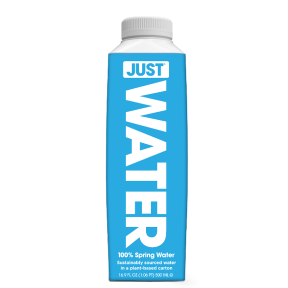 JUST Water 100% Spring Water - 16.9 Ounces
