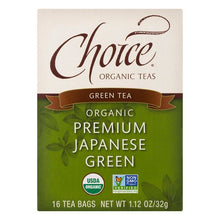 Load image into Gallery viewer, Choice Organics Premium Japanese Green Tea

