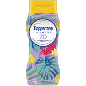 Coppertone UltraGuard Sunscreen Lotion SPF 70 - 8 Ounce