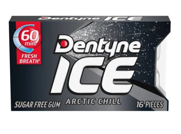 Dentyne Ice Arctic Chill Sugar Free Gum - 16 Pieces