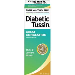 Diabetic Tussin Chest Congestion - 4 Ounce