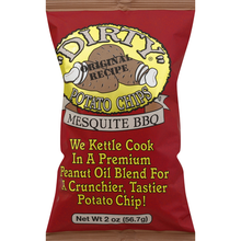 Load image into Gallery viewer, Dirty Potato Chips, Mesquite BBQ Kettle Chips - 2 Ounce
