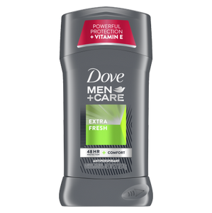 Dove Men+ Care Extra Fresh Antiperspirant & Deodorant, 48 Hour Protection - 2.7 Ounces