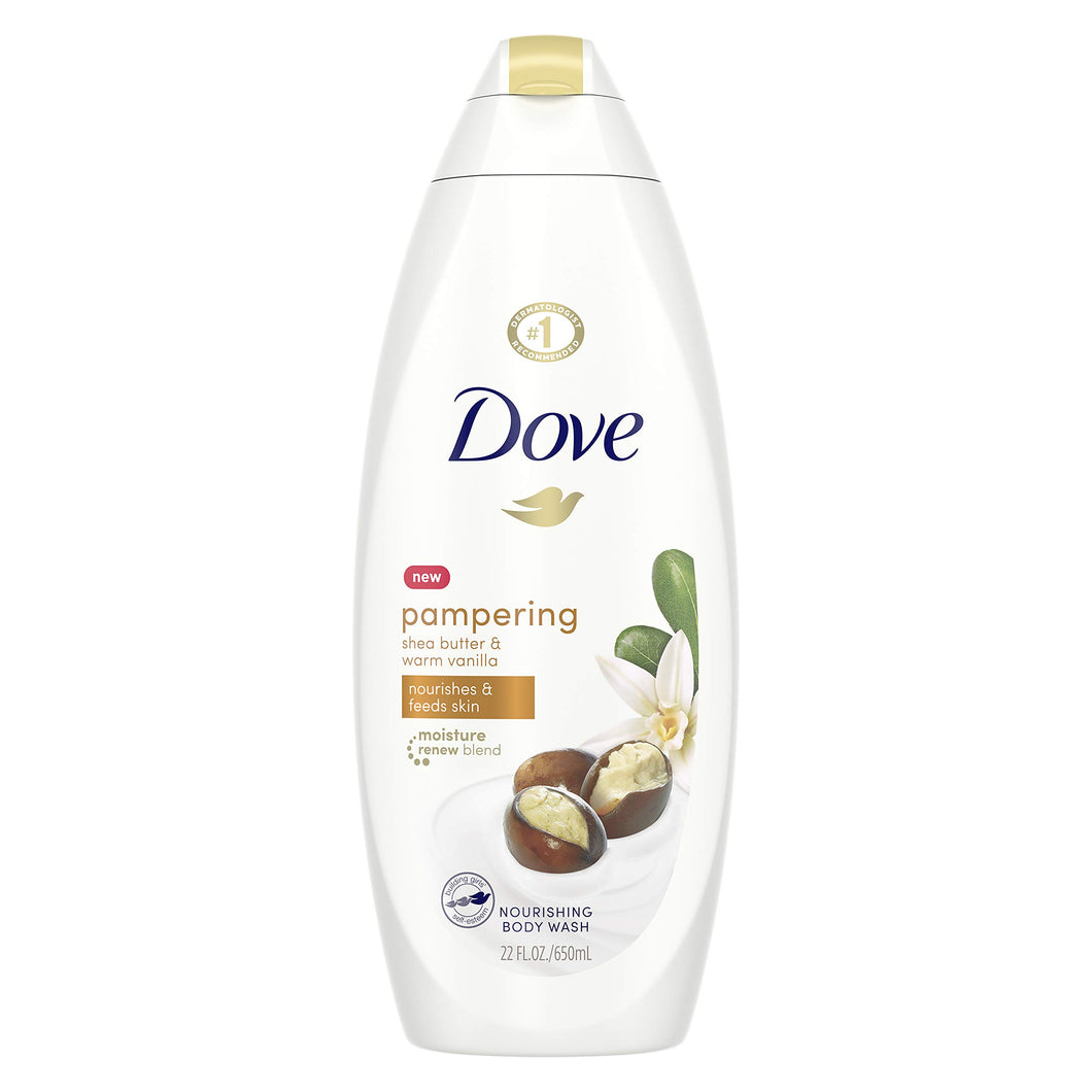 Dove Purely Pampering Shea Butter & Warm Vanilla Body Wash - 22 Ounce