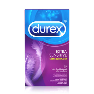Durex Extra Sensitive Ultra Thin Premium Lubricated Latex Condoms