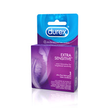 Load image into Gallery viewer, Durex Extra Sensitive Ultra Thin Premium Lubricated Latex Condoms
