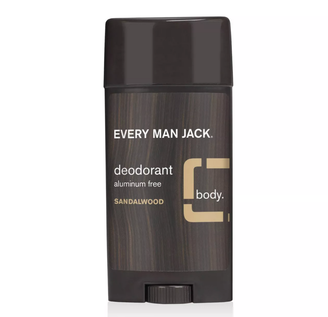 Every Man Jack Sandalwood Deodorant - 3 Ounces