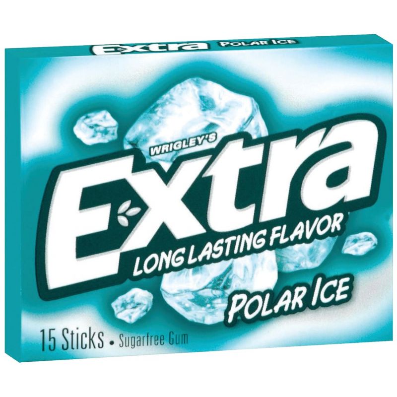Extra Polar Ice Sugar Free Gum - 15 Pieces