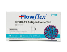 Load image into Gallery viewer, Flowflex - COVID-19 Antigen Rapid Home Test Kit, 1 each
