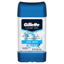 Load image into Gallery viewer, Gillette Clear Gel Cool Wave Antiperspirant &amp; Deodorant - 3.8 Ounces

