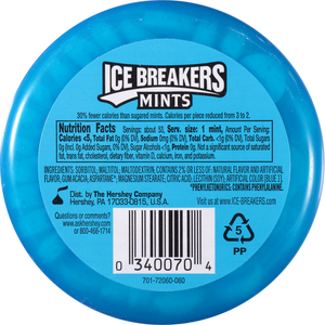 Ice Breakers Mints, Sugar Free, Coolmint - 1.5 Ounce