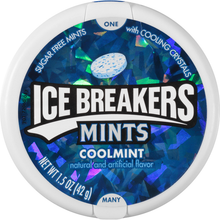 Load image into Gallery viewer, Ice Breakers Mints, Sugar Free, Coolmint - 1.5 Ounce

