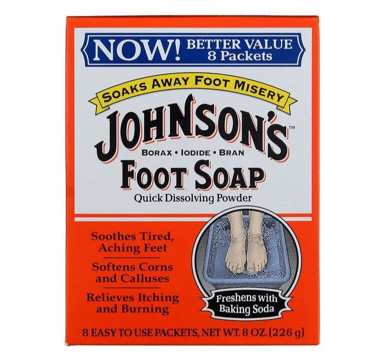 Johnson's Foot Soap - 8 Ounce Box