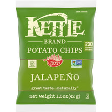 Load image into Gallery viewer, Kettle Brand Chips, Jalapeno - 1.5 Ounce

