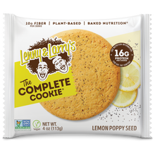 Load image into Gallery viewer, Lenny &amp; Larry&#39;s The Complete Cookie - Lemon Poppy Seed
