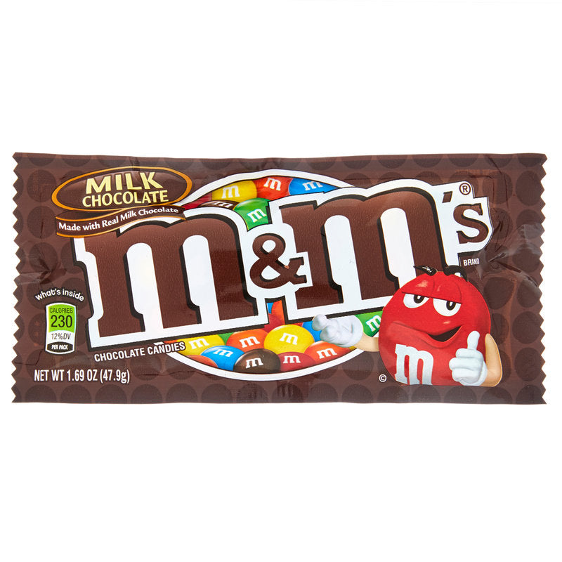 M&M's Milk Chocolate Candies - 1.69 Ounce
