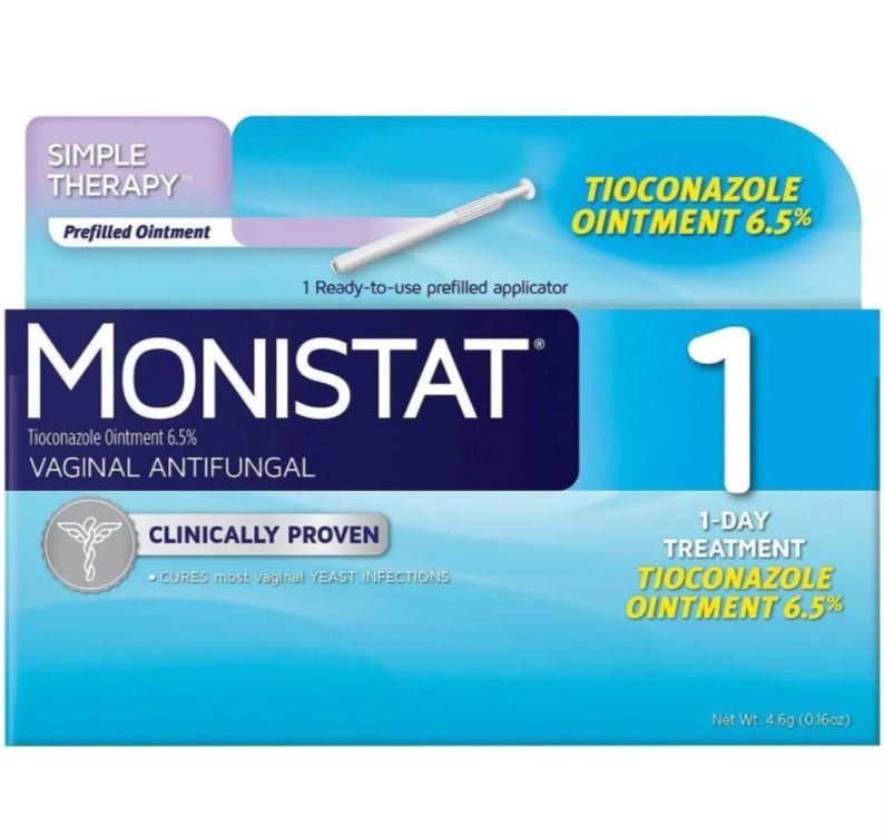 Monistat 1-Day Yeast Infection Treatment Antifungal Ointment
