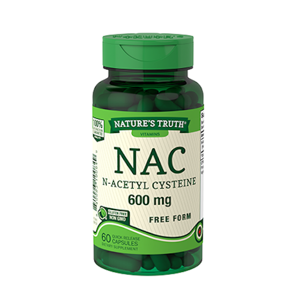 Nature's Truth N-Acetyl Cysteine 600 mg - 60 Caplets