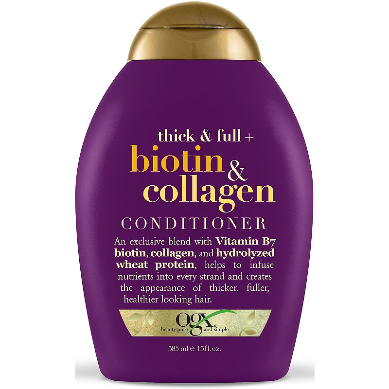 OGX Thick & Full Collagen & Biotin Conditioner - 13 Ounce
