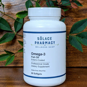 Omega-3 Fish Oil Enteric Coated Softgel Capsules