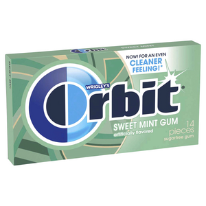Orbit Sweet Mint Sugar Free Gum - 14 Pieces