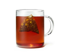 Load image into Gallery viewer, PAROMI Organic Chamomile Lavender Rooibos Tea, Caffeine Free, in Pyramid Tea Bags
