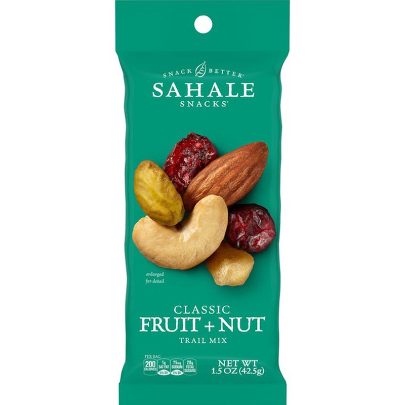 SAHALE Snacks Fruit + Nut Trail Mix - 1.5 Ounce