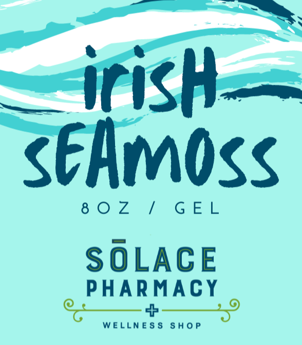 Organic Irish Seamoss, Wild Crafted Gel - 8 Ounce