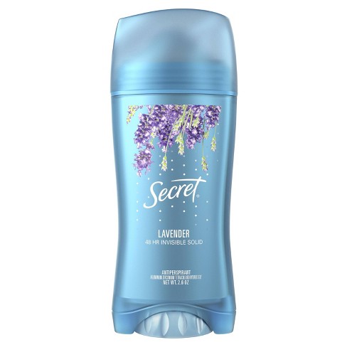 Secret Fresh Luxe Lavender Invisible Solid Women's Antiperspirant & Deodorant - 2.6 Ounce