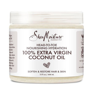 SheaMoisture 100% Extra Virgin Coconut Oil Head-to-Toe Nourishing Hydration - 15 Ounce