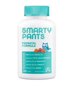 SmartyPants Prenatal Formula Multivitamin Gummies - 120 Count