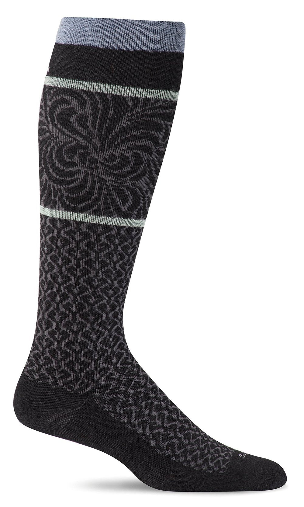 Sockwell Women's Art Deco Graduated Compression Socks