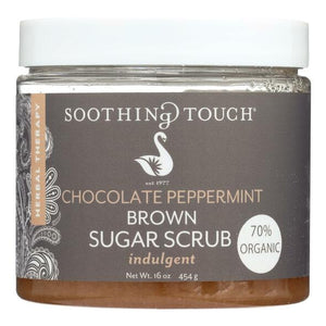 Soothing Touch Chocolate Peppermint Brown Sugar Scrub - 16 Ounces