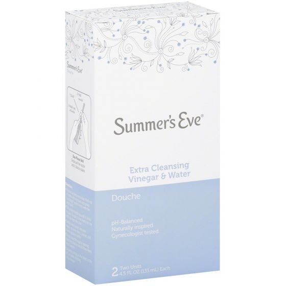 Summer's Eve Douche Extra Cleansing Vinegar & Water 2 Pack