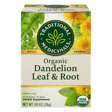Load image into Gallery viewer, Traditional Medicinals Organic Dandelion Leaf &amp; Root Tea
