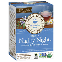 Load image into Gallery viewer, Traditional Medicinals Organic Nighty Night Tea

