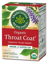 Load image into Gallery viewer, Traditional Medicinals Organic Throat Coat Tea
