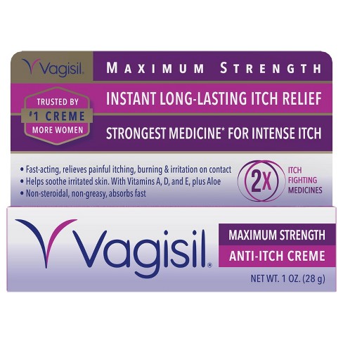 Vagisil Anti-Itch Creme, Maximum Strength - 1 Ounce